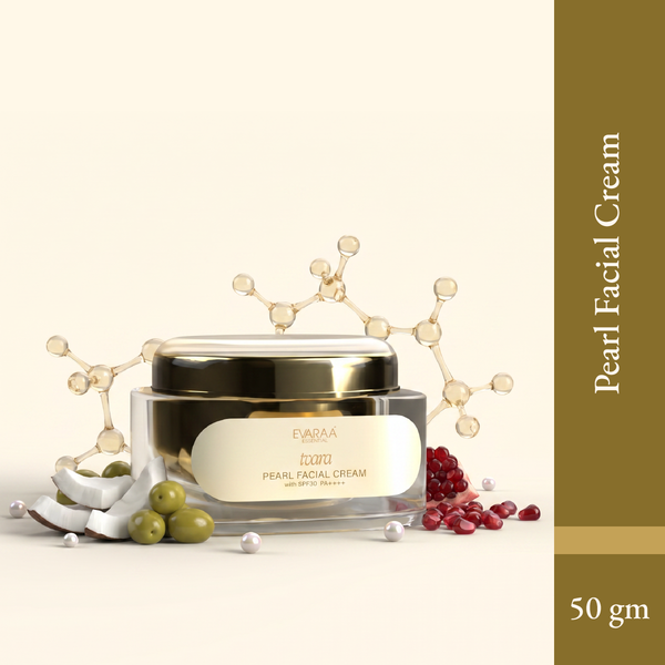 Pearl Facial Cream – Festive & Wedding Glow Skincare | Evaraa