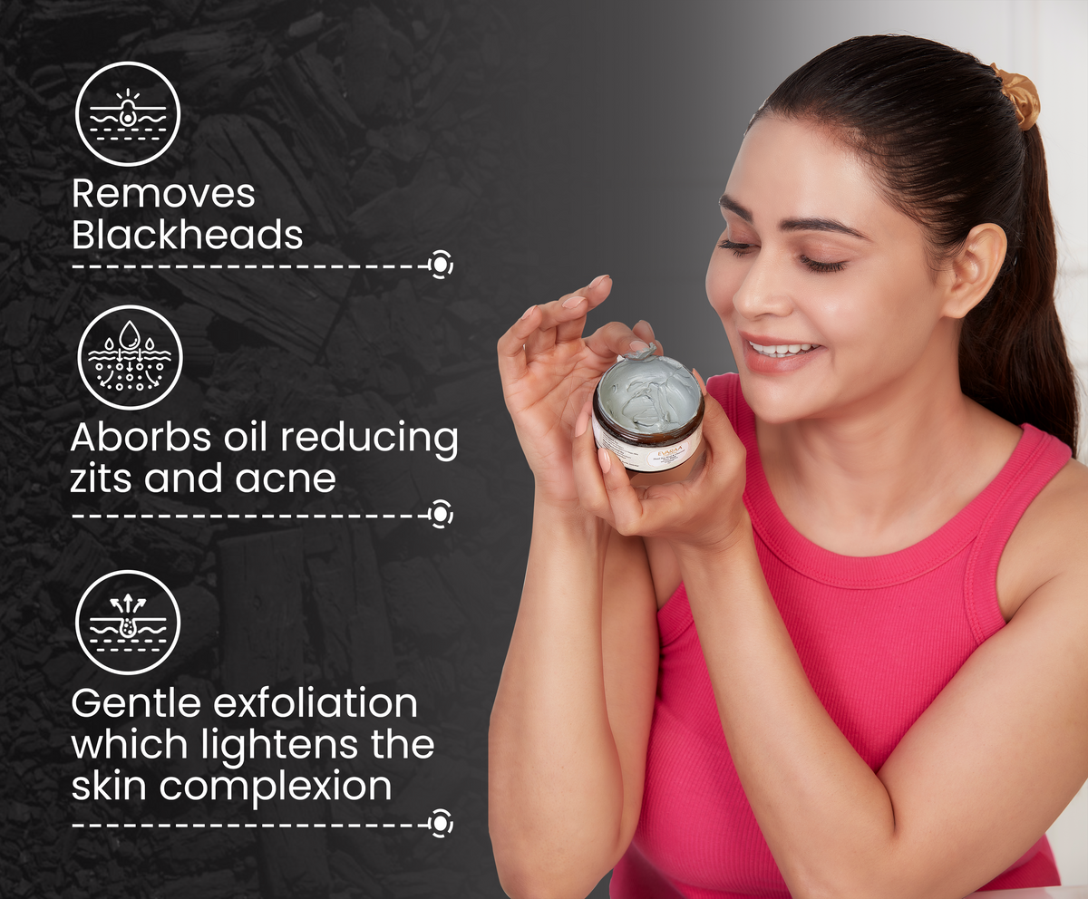 Dead Sea Mud and Charcoal Face Mask